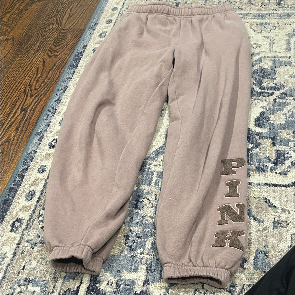 PINK Victoria's Secret Kids Sweatpants - Tan